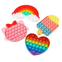 푸쉬팝 리본고양이 무지개 하트 아이스바 4종모음 KC인증받은 정품