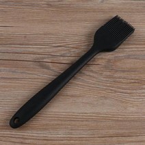 구겔호프 틀 미니 빵틀 홈베이킹 케이크 베이킹 브러시 홈 실리콘 베이킹 도구 빵 오일 크림 요리 가봉 브러시 실리콘 주방 바베큐 브러시, 검은색
