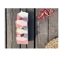 [불꽃] 라비앙 로즈(La vie en rose)수분가득 향기가득 순한 비누 태우자, 비누1개입||라비앙로즈비누, 비누1개입-라비앙로즈비누
