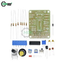 함수발생기 DC 12V ICL8038 모 놀리 식 기능 신호 발생기 DIY 키트 사인 삼각형 톱니 출력 가변 주파수 진, 한개옵션0