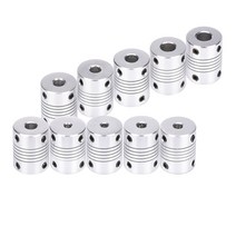 카플러 에어 원터치 유압 1 조각 5x8mm cnc 모터 클로 샤프트 커플러 5mm, 8 x 6.35