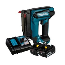 마끼다 18V 5Ah 무선 핀타카 전동공구 본체+배터리 2팩+충전기 DPT353, 1세트