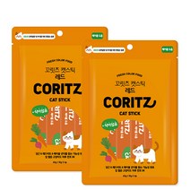 인터펫코리아 꼬릿츠 습식스틱 짜먹는 고양이간식 3종류 60g x 택일 2개 초특가