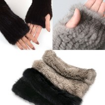 천연 밍크 커프스 워머 장갑 GL20PO0203