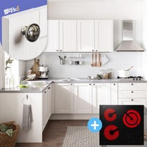 리바트키친 벨라노S 4.5m(ㄱ자/가전소물장/전기쿡탑), 없음