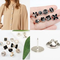 뱃지 뱃지핀 뱃지고정핀 배찌 뺏지 브로치, 1개, 뱃지-36