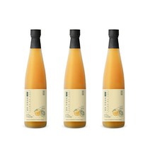 청숨 통째로 갈아만든 유자 500ml x 3, 3개