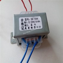다운트랜스 변압기 듀얼 9V 12V 15V 18V-0-18V 24V 변압기 10va 220V-듀얼 전원 공급 장치 EI48, 01 10VA  9V