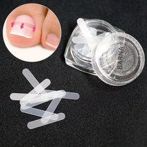 바르나 내성발톱 테이프 내성발톱교정기 패치 내향성 파고드는발톱 자가치료 발톱교정기, 1개