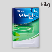 KCC페인트 모노탄 1액형 비노출 방수재 흑색 16kg