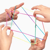 무지게 실뜨기실 실뜨기 체험학습 민속놀이 퍼즐, 1개