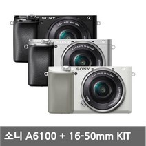 (정품)소니 A6100 + 16-50 KIT / 리안, 블랙