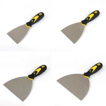 튼튼한 손잡이 칼헤라 스틸스크래퍼 스텐헤라 스크레퍼 껌칼 4가지 사이즈 택1, 15cm