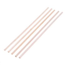 Magicdeal-둥근 막대 발사 우드 바 6x250mm 공예 스틱 5 개 취미 모델 D, 한개옵션0