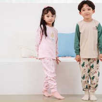 [삐삐롱] 핑크래빗 오가닉 편면 9부 상하 p22f3668gab _NC광명점