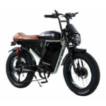 STOTER V3 20인치 전기자전거 1000W 48V 15-25AH 리튬배터리 팻바이크, 15ah(30~40km), 블랙