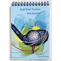 FleetsBay Goods 골프 샷 트래커 및 저널 | 스코어카드 통계 통계로 샷 스트로크 장애인 퍼트 페널티 등 14개의 클럽 | 거리 방향 추적