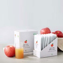 더끌림 가정용 사과 배 유자즙 과일주스 60팩, 가정용 배즙 60팩