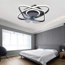 천장팬 서큘레이터 선풍기 팬 식당 레스토랑, A형 50CM 원형 리모콘