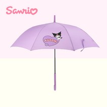 코지24 산리오 쿠로미우산 60 예쁜 캐릭터 이쁜 패션 주니어 여자 여성 우산 경량 자동 지팡이 넓은 큰우산 장우산