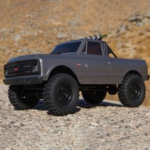 AXI00001T2 AXIAL 1/24 SCX24 1967 Chevrolet C10 4WD Truck Brushed RTR Silver