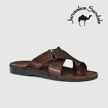 [예루살렘 샌들] [공식] 예루살렘샌들 아셀 슬리퍼 BROWN