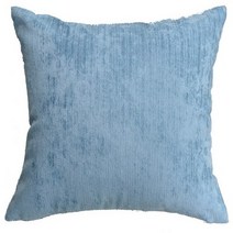 바보사랑 벨기에 수입원단 벨지움 벨벳 쿠션커버 스카이블루 45x45Cm.파라다이스홈