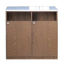 국내제작] DD-016 2단 목재분리수거함 휴지통[B C D]., DD-017