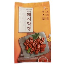 냉동 안주 돼지 막창 구이 훈제막창 500g, 상세페이지 참조