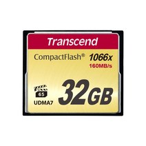 트랜센드 CF 메모리카드 CF1066X, 32GB