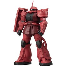 건담 얼티밋 루미너스 - 건담 RX-78-2 빔 세이버 포함 10.2cm(4인치) 라이트 업 피규어, Zaku Red
