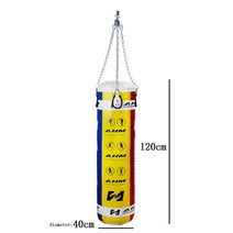 샌드백 가정용 복싱 스탠딩 스탠드 글러브 복싱 펀칭 샌드백 트레이닝 백 걸이식 체인 파이트 가라테 피트니스 성인용 짐 전문가용 빈 운동 무거운 운동, 파랑 노랑 빨강