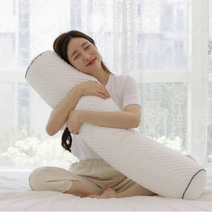 안고자는 롱쿠션 바디필로우 죽부인 인형 냉감 쿨링 시원한 여름 냉감, 블루