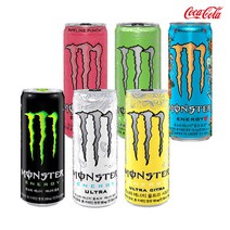 코카콜라 몬스터 에너지 355ml 24캔 그린 울트라 시트라 파이프라인 파라다이스 망고, 06.몬스터 망고 로코 355ml 24캔
