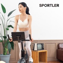 스포틀러 스핀바이크 오브제 실내자전거 스피닝 유산소 운동기구 블랙