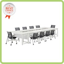 ECO NEO2 연결형 회의테이블(철제타공가림판) (사무실 회의용 강의용) 테이블, W1800 X D600 X H730:화이트