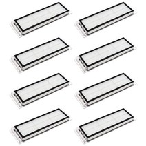 Lopbinte Roborock S5 S50 S51 S55 S6 MAXV MAX 용 8Pcs Hepa 필터, 1set, 로보록 필터용