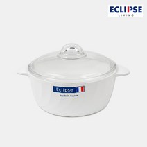 루미낙 이클립스 화이트 내열유리 냄비 양수 2.5L, 단품없음