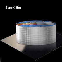 칼라강판지붕 규격 폼판넬 슬라브지붕 징크공사 컬러 스틸 타일 누수 수리 접착제 방수 자체 접착 롤 재료 모바, 태양광 누출 방지 접착제[5cmX5m] 1롤