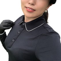 여성 골프웨어 카라 티셔츠 긴팔 기능성 헬로버디