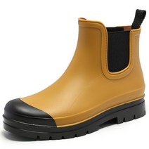 레인슈즈 여성 겨울 기모 숏기장 미끄럼 방지 r54-75677