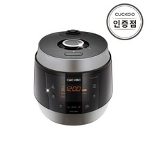 쿠쿠 열판 압력 밥솥 10인용 CRP-QS1010FS (블랙실버)
