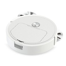 다기능 로봇 진공 청소기 3 in 1 usb 충전식 스마트 청소 로봇 자동 스위퍼 진공 청소기, 하얀, 협력사