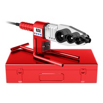 수도관 PVC파이프 융착기 열융착 PE수도배관 웰딩기, 63형 + 패키지 3개