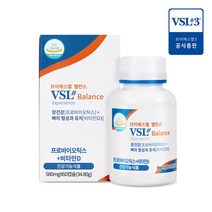 [VSL3 공식판매] 브이에스엘 밸런스 60캡슐, 단품, 단품