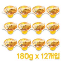 썬라이트 망고맛 180g x 12개입, 180ml