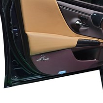 동동 IOM 렉서스 ES300H 자동차 도어커버 가죽, 웜그레이, 은