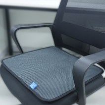 슬래빗 쿨 통풍 3D 에어 메쉬 엉탄방석 높이 1cm, 혼합색상, 1개