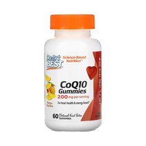 닥터스베스트 코큐텐 200mg 츄어블 구미 젤리 60정 망고
