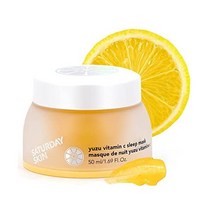 새터데이 스킨 Yuzu 비타민 C Sleep Face Mask Care Retinol Niacinamide 모이스처라이저 브라이트닝 Sleeping 오버night 페이셜 Masks